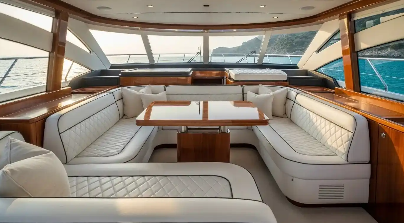 Reupholstering a Boat